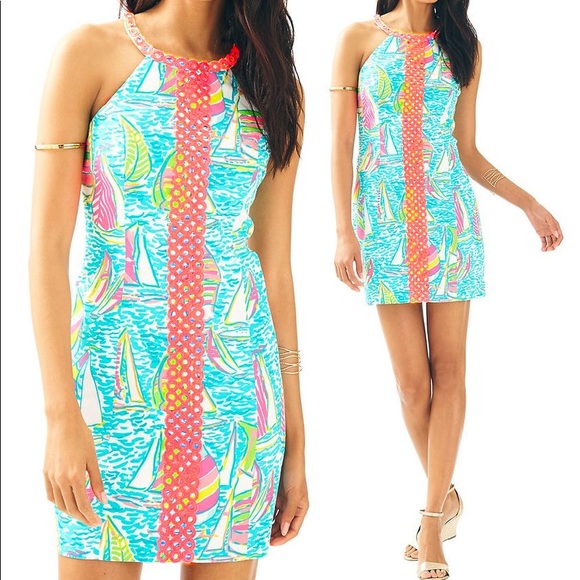 🚫SOLD Lilly Pulitzer Sasha 2 You Gotta Regatta - Picture 2 of 8